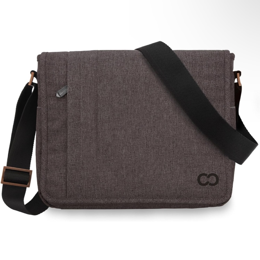 CaseCrown Grey Horizontal Campus Messenger laptop Bag for Microsoft Surface